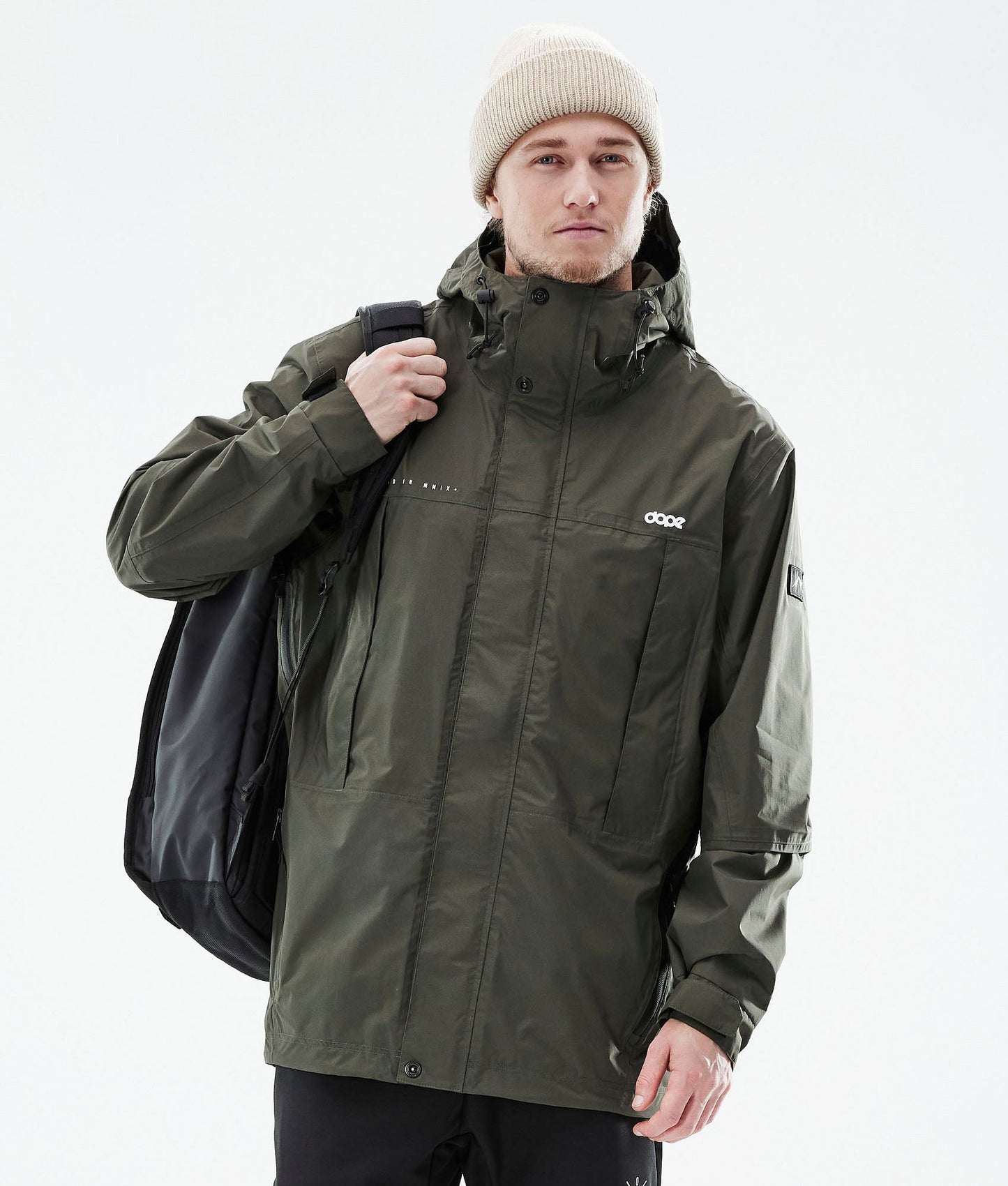 Outdoor Jacket For Men Olive Green