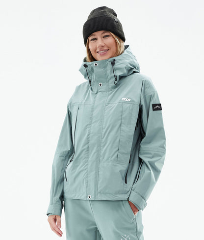 Outdoor Jacket For Women Faded Green