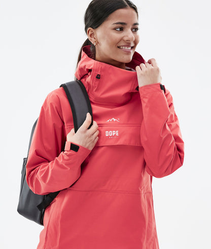 Rain Jacket For Women Coral