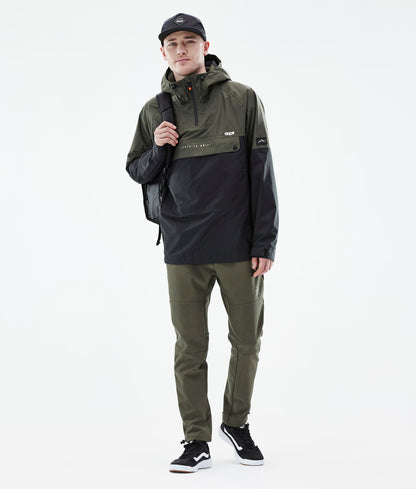 Outdoor Jacket For Men Olive Green/Black