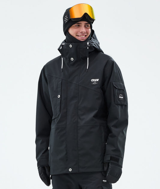 Snowboard Jacket For Men Black