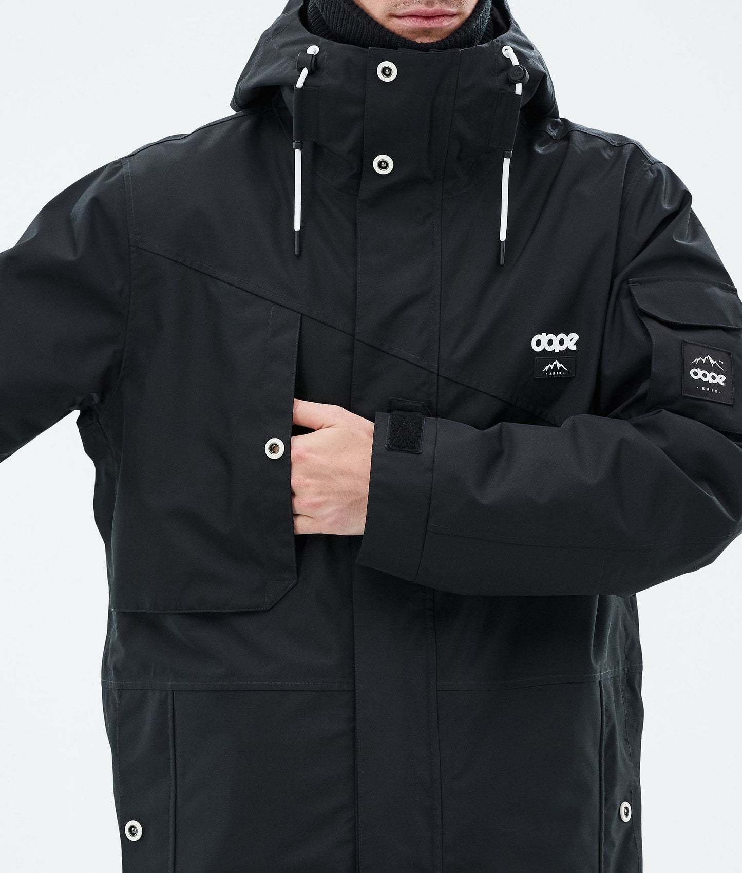Snowboard Jacket For Men Black