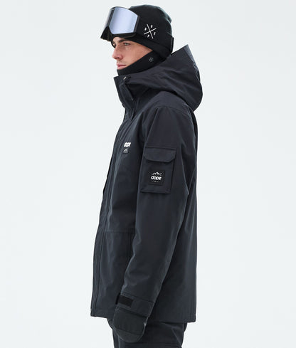 Snowboard Jacket For Men Blackout