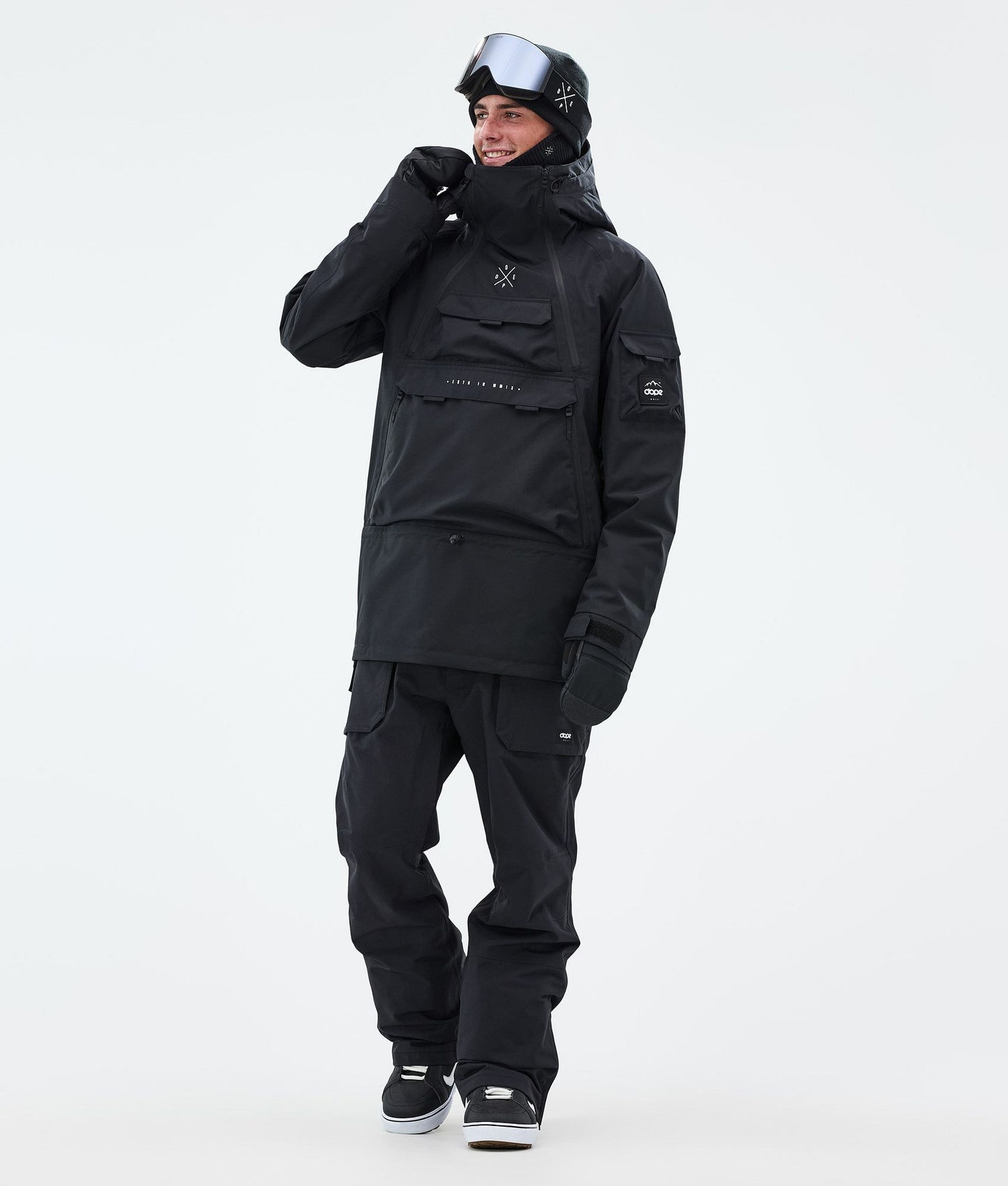Snowboard Jacket For Men Black