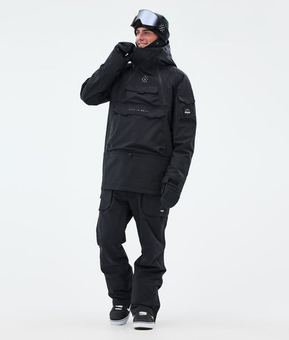 Snowboard Jacket For Men Black
