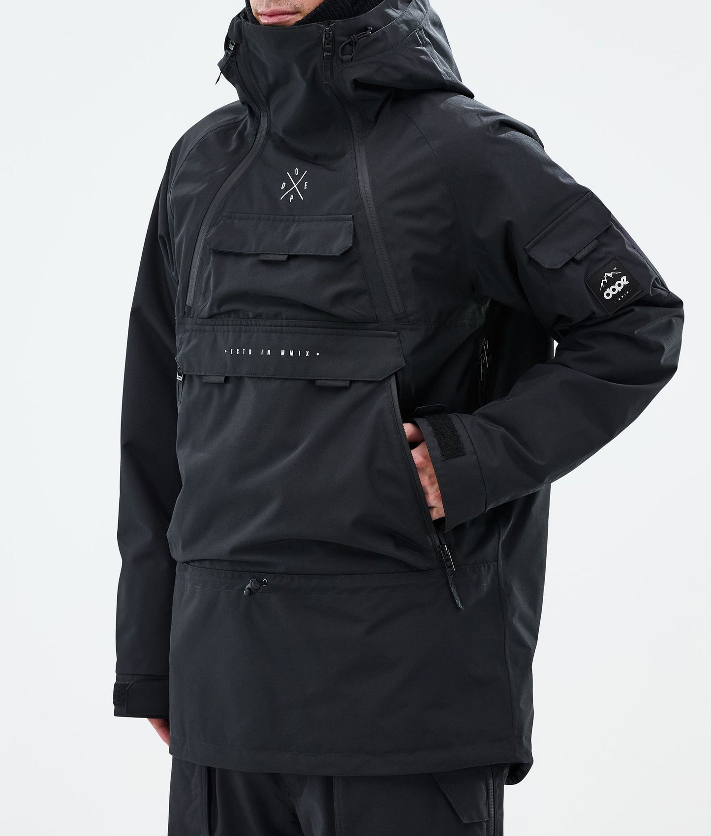 Snowboard Jacket For Men Black