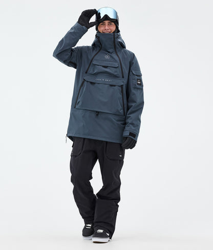 Snowboard Jacket For Men Metal Blue