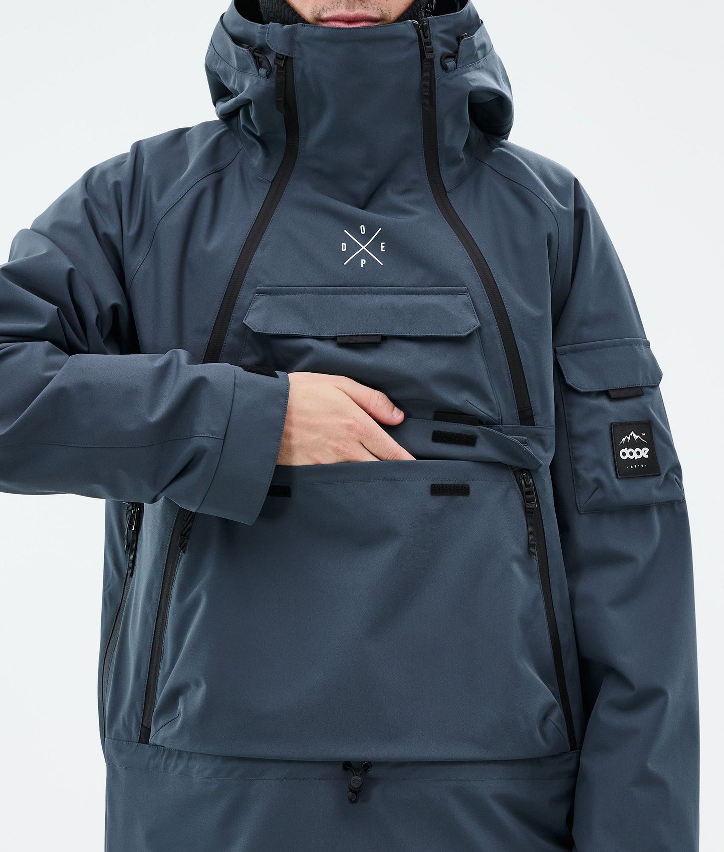 Snowboard Jacket For Men Metal Blue