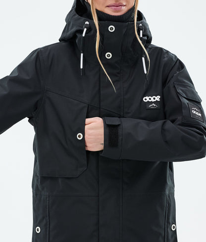 Snowboard Jacket For Women Black