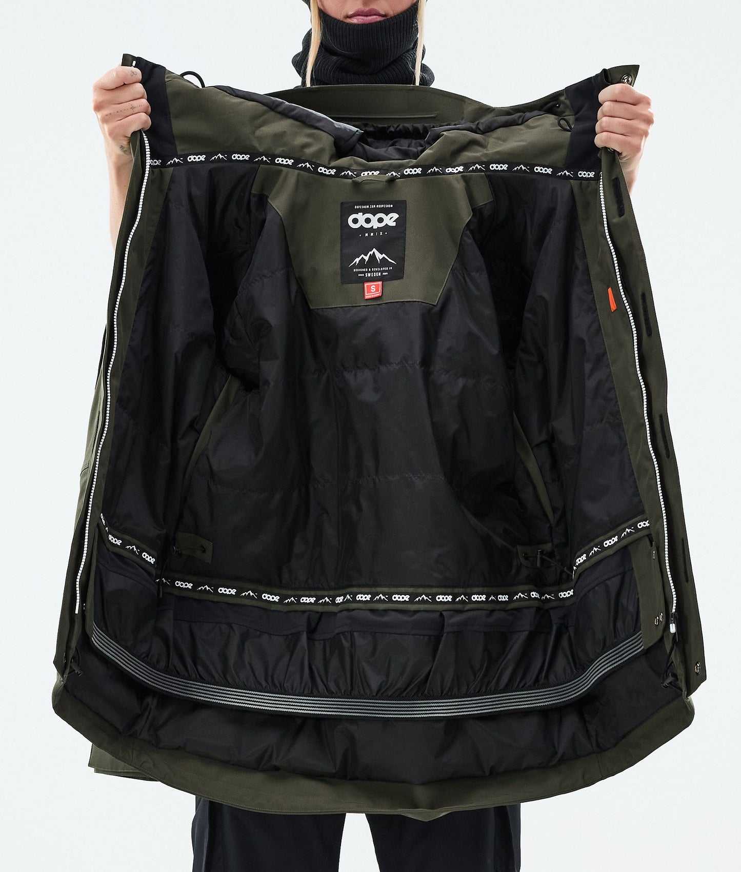 Snowboard Jacket For Women Olive Green