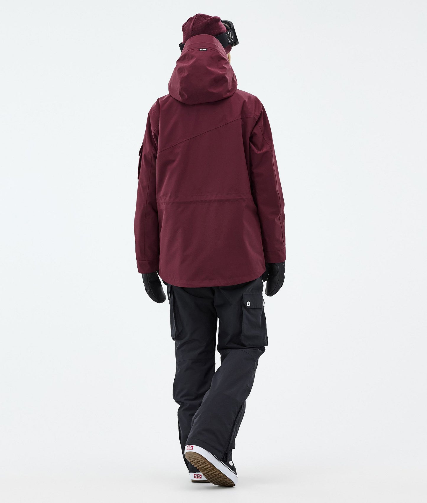 Snowboard Jacket For Women Burgundy