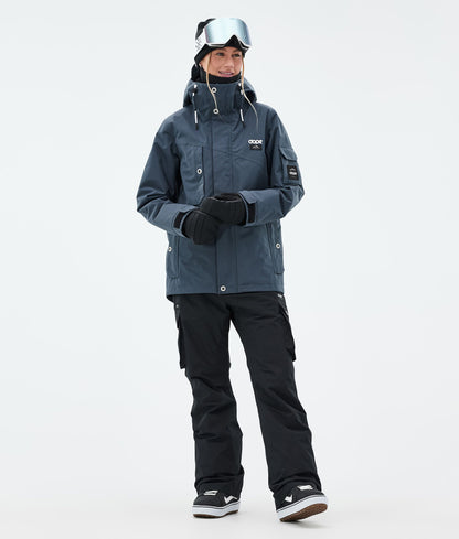 Snowboard Jacket For Women Metal Blue