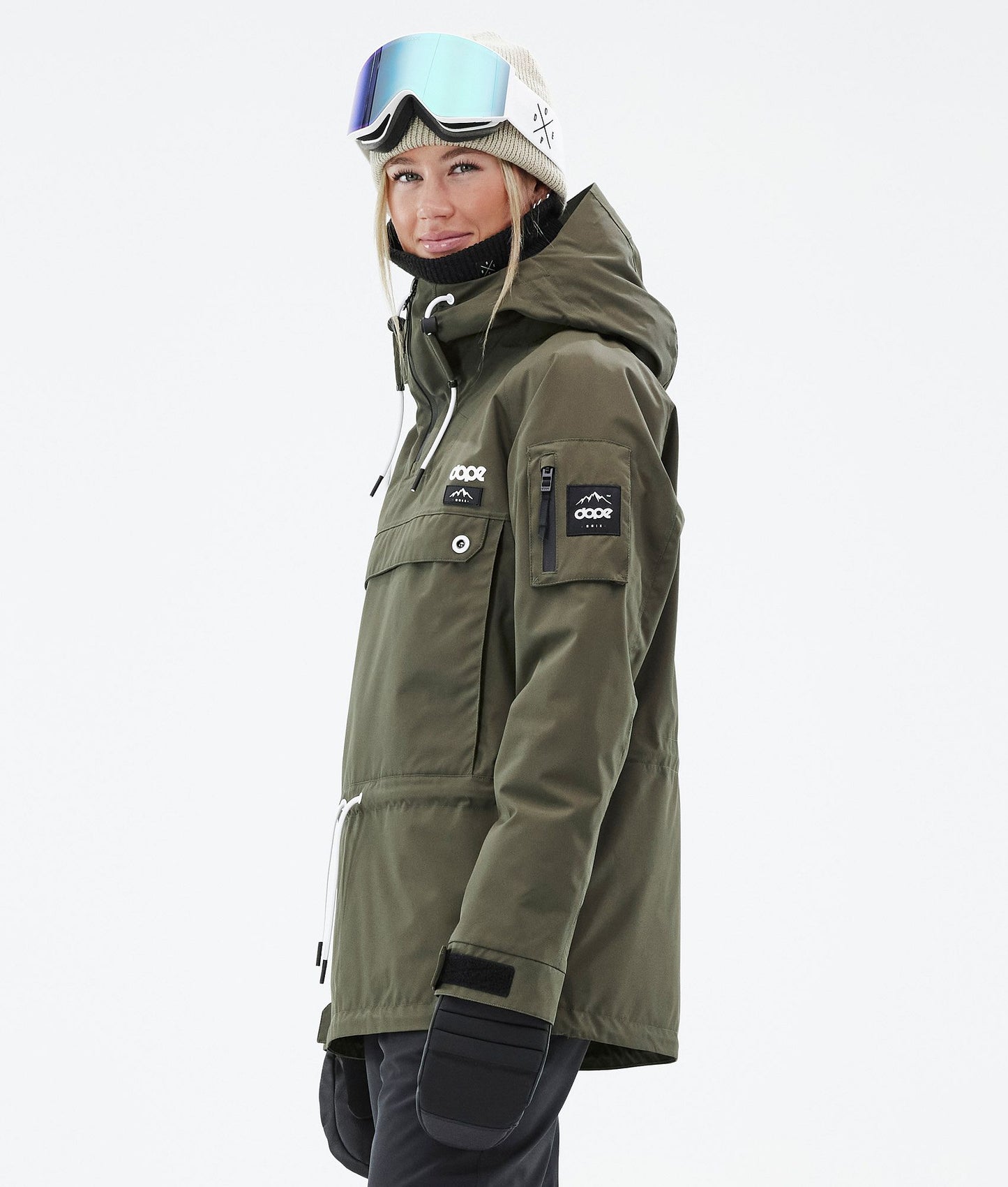 Snowboard Jacket For Women Olive Green