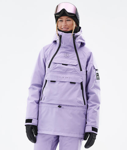 Snowboard Jacket For Women Faded Violet