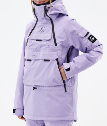 Snowboard Jacket For Women Faded Violet