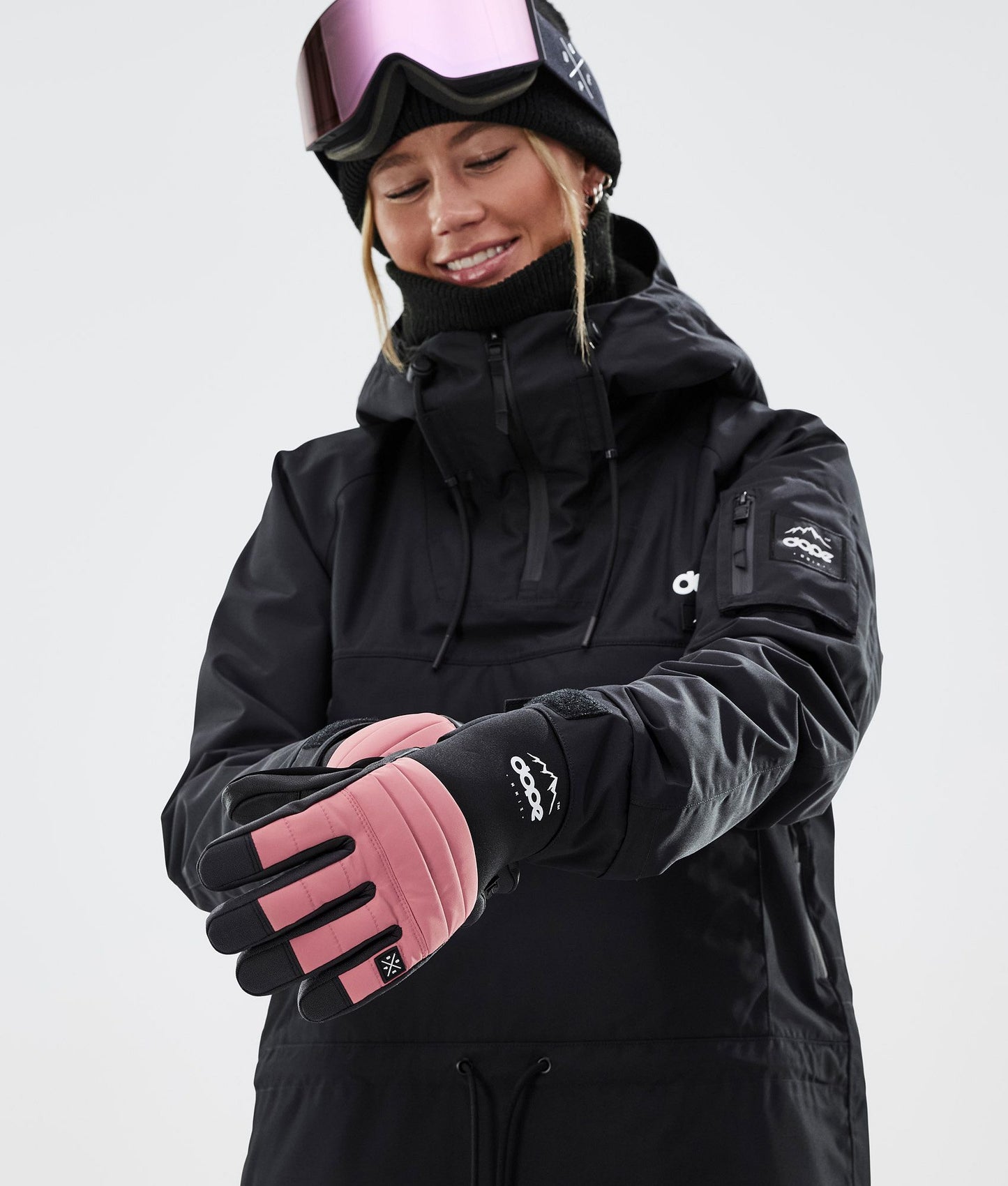 Ski Gloves Pink