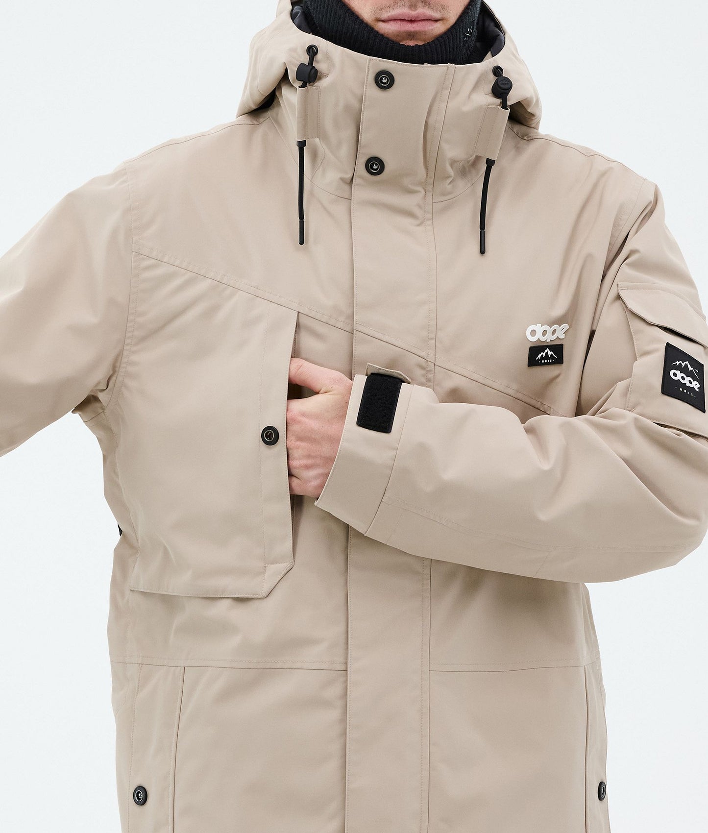 Snowboard Jacket For Men Sand