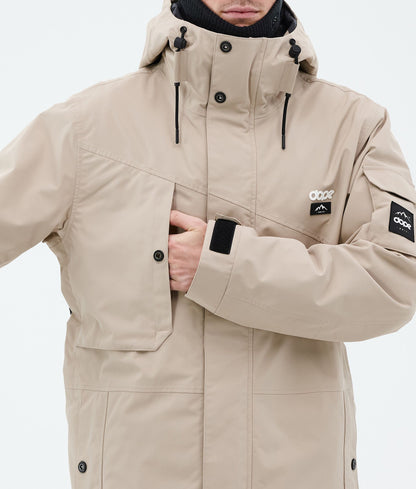 Snowboard Jacket For Men Sand