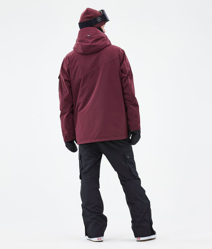 Snowboard Jacket For Men Don Burgundy