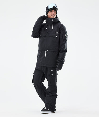 Snowboard Jacket For Men Black