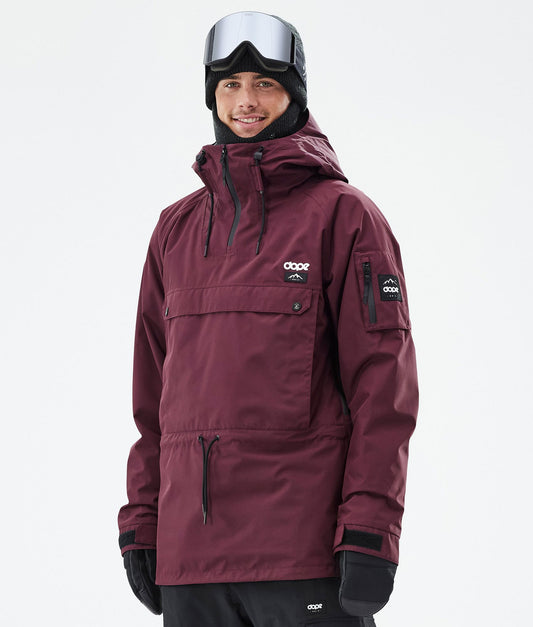 Snowboard Jacket For Men Don Burgundy