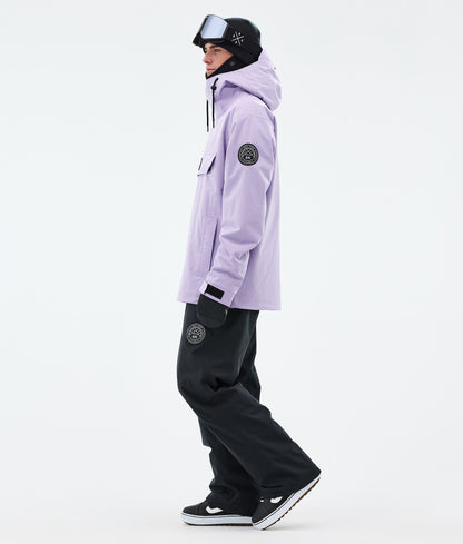 Snowboard Jacket For Men Faded Violet