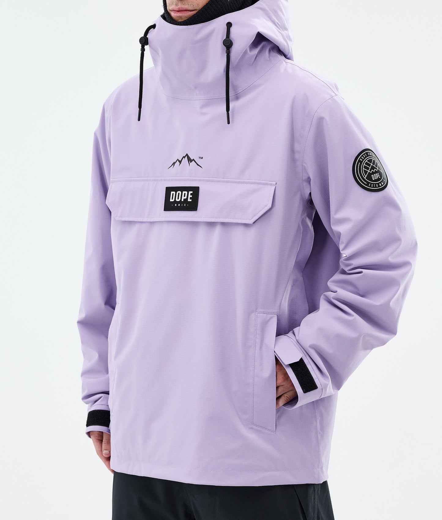 Snowboard Jacket For Men Faded Violet