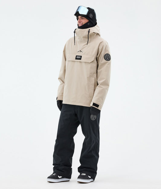 Snowboard Jacket For Men Sand