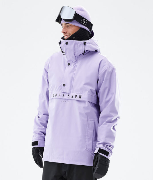 Snowboard Jacket For Men Faded Violet