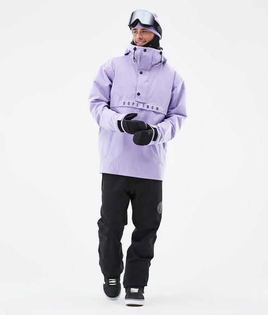 Snowboard Jacket For Men Faded Violet