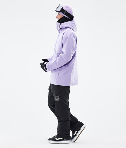 Snowboard Jacket For Men Faded Violet