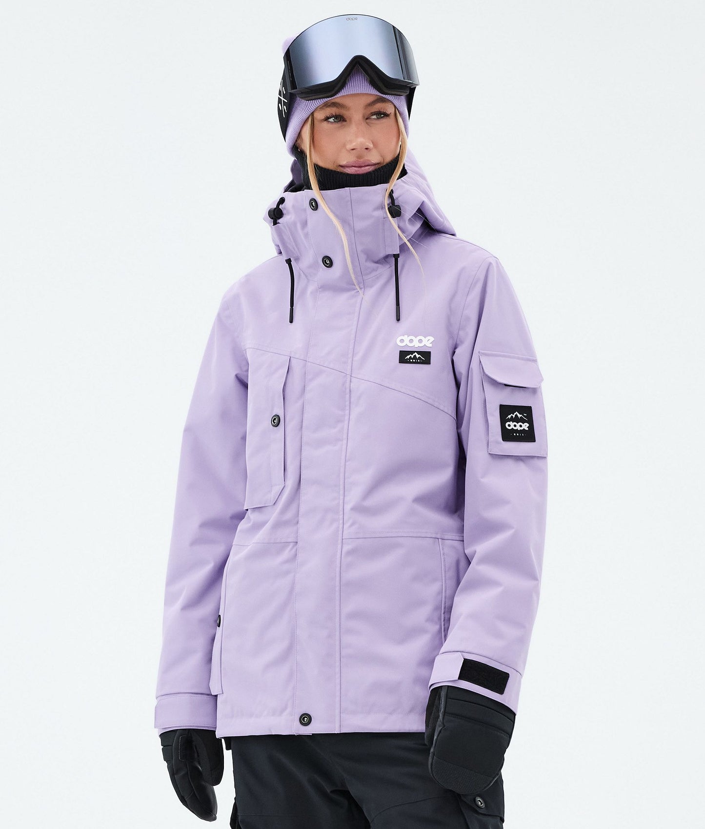 Snowboard Jacket For Women Faded Violet