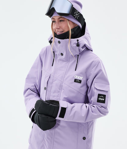 Snowboard Jacket For Women Faded Violet