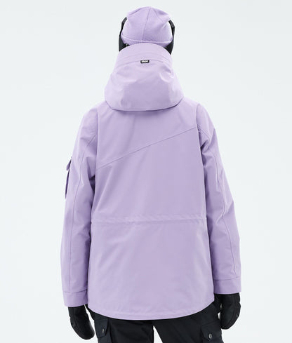 Snowboard Jacket For Women Faded Violet