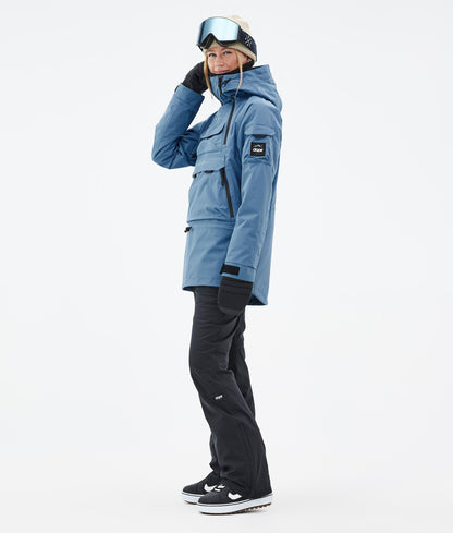 Snowboard Jacket For Women Blue Steel