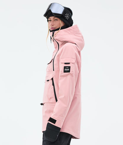 Snowboard Jacket For Women Soft Pink