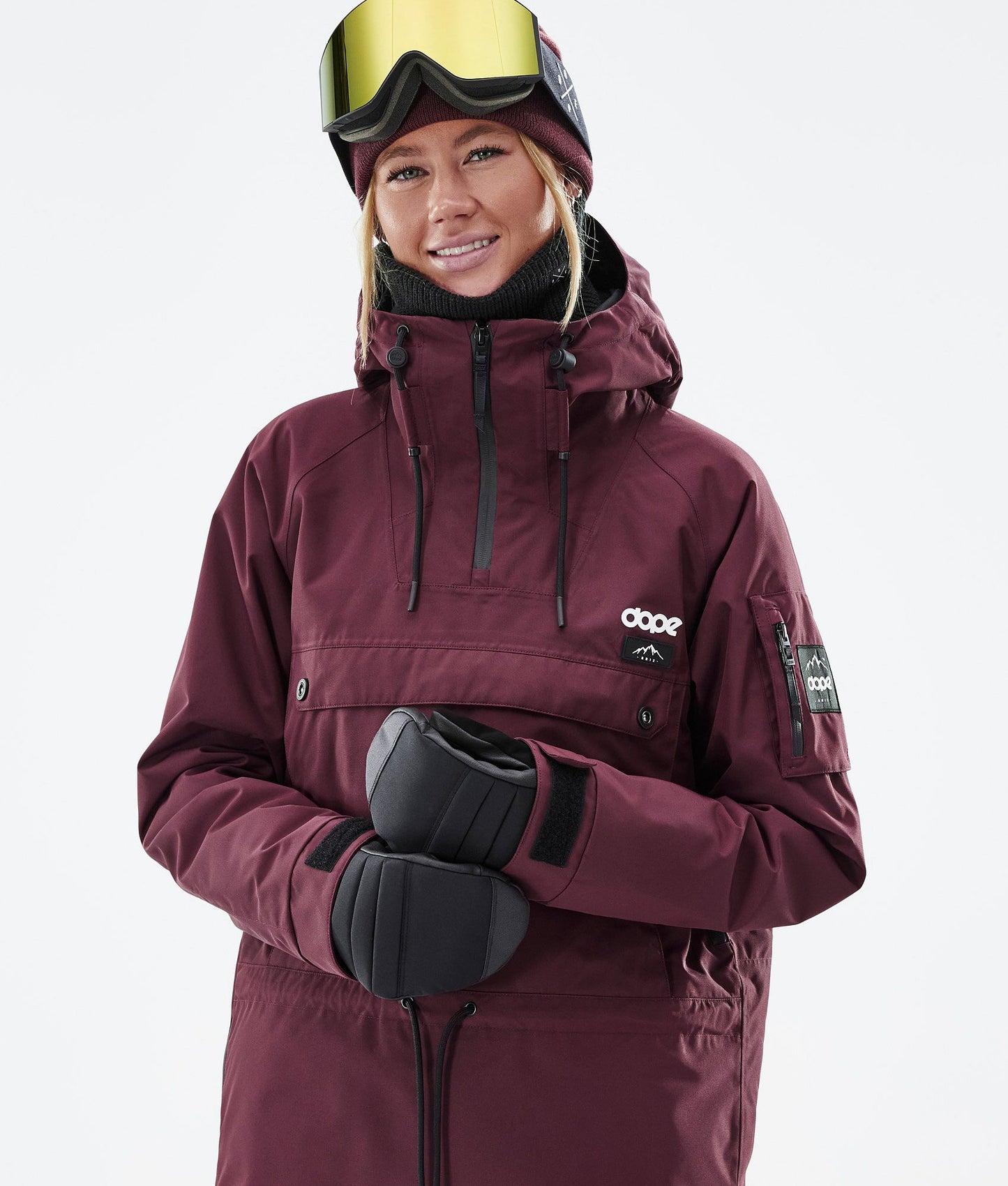 Snowboard Jacket For Women Don Burgundy