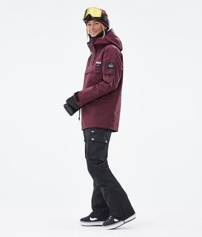 Snowboard Jacket For Women Don Burgundy