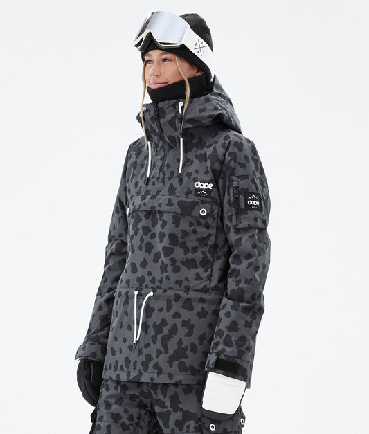 Snowboard Jacket For Women Dots Phantom