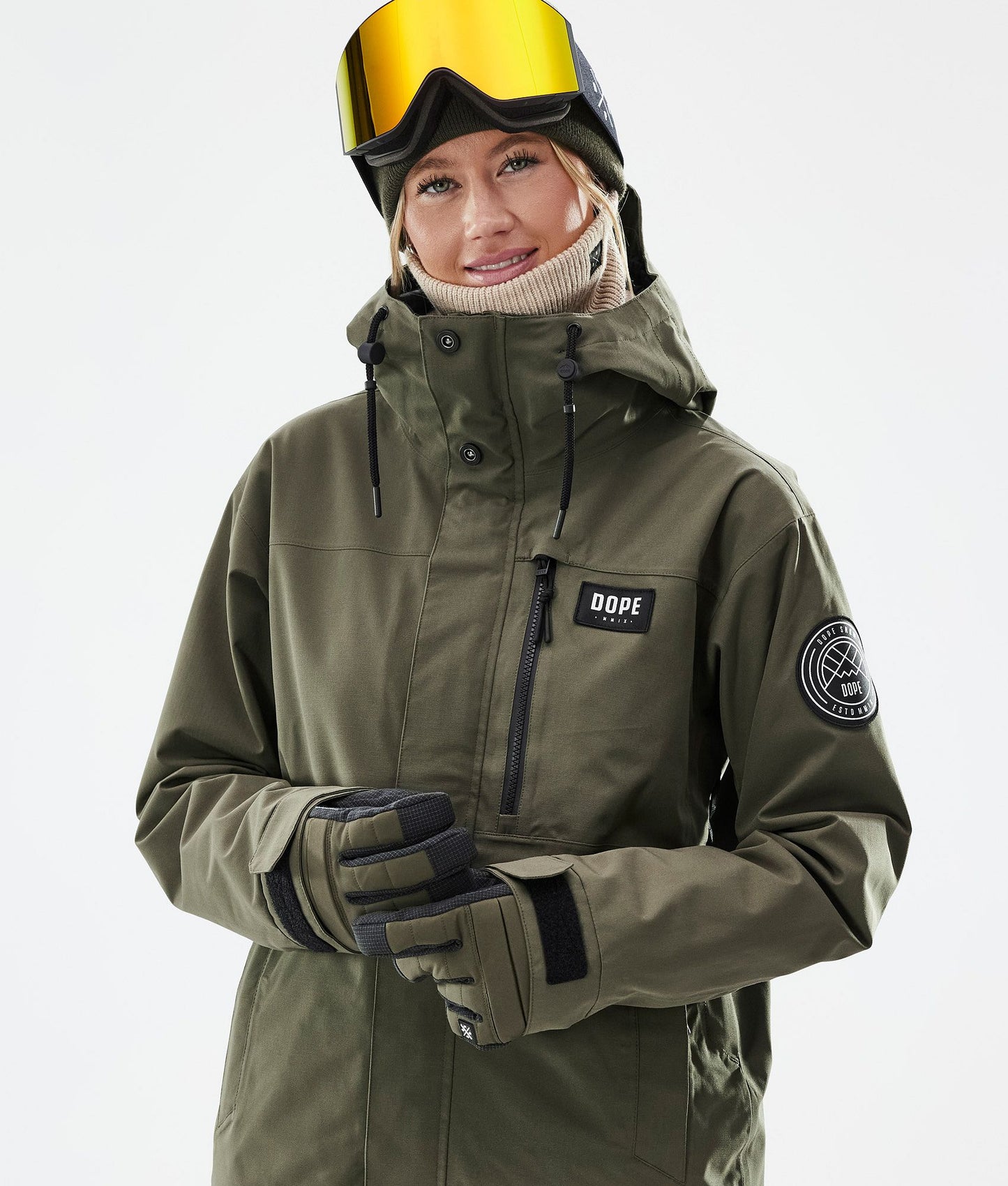 Snowboard Jacket For Women Olive Green