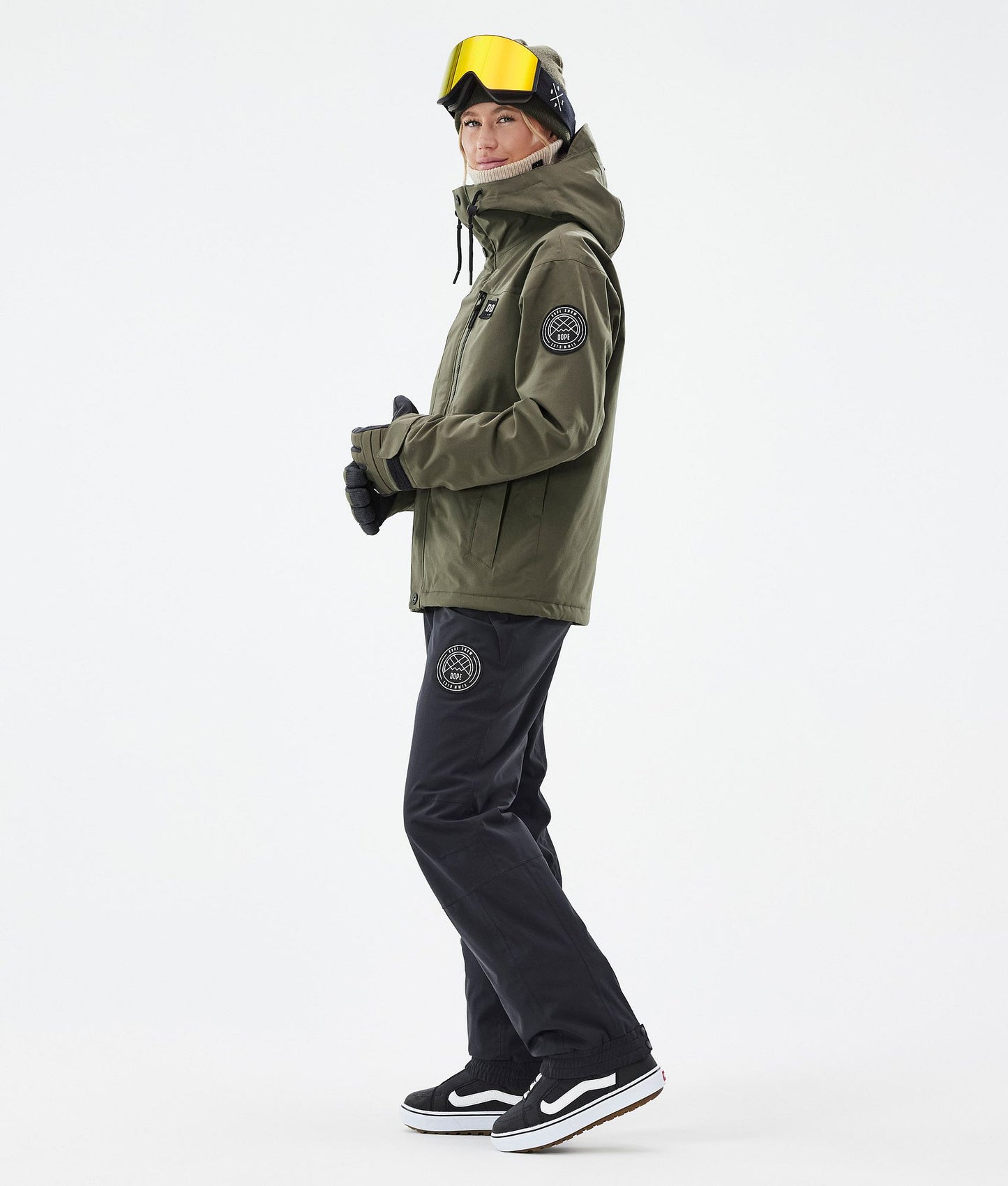 Snowboard Jacket For Women Olive Green