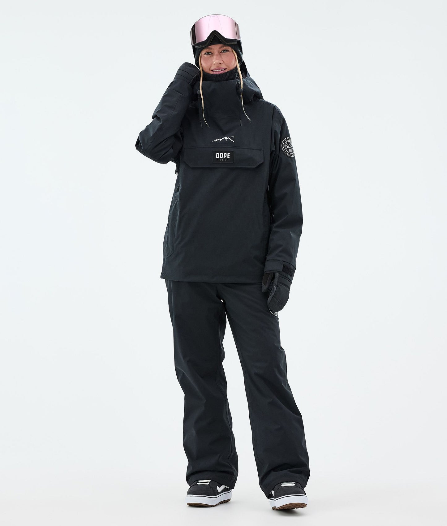 Snowboard Jacket For Women Black