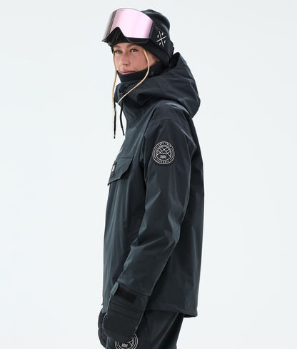 Snowboard Jacket For Women Black