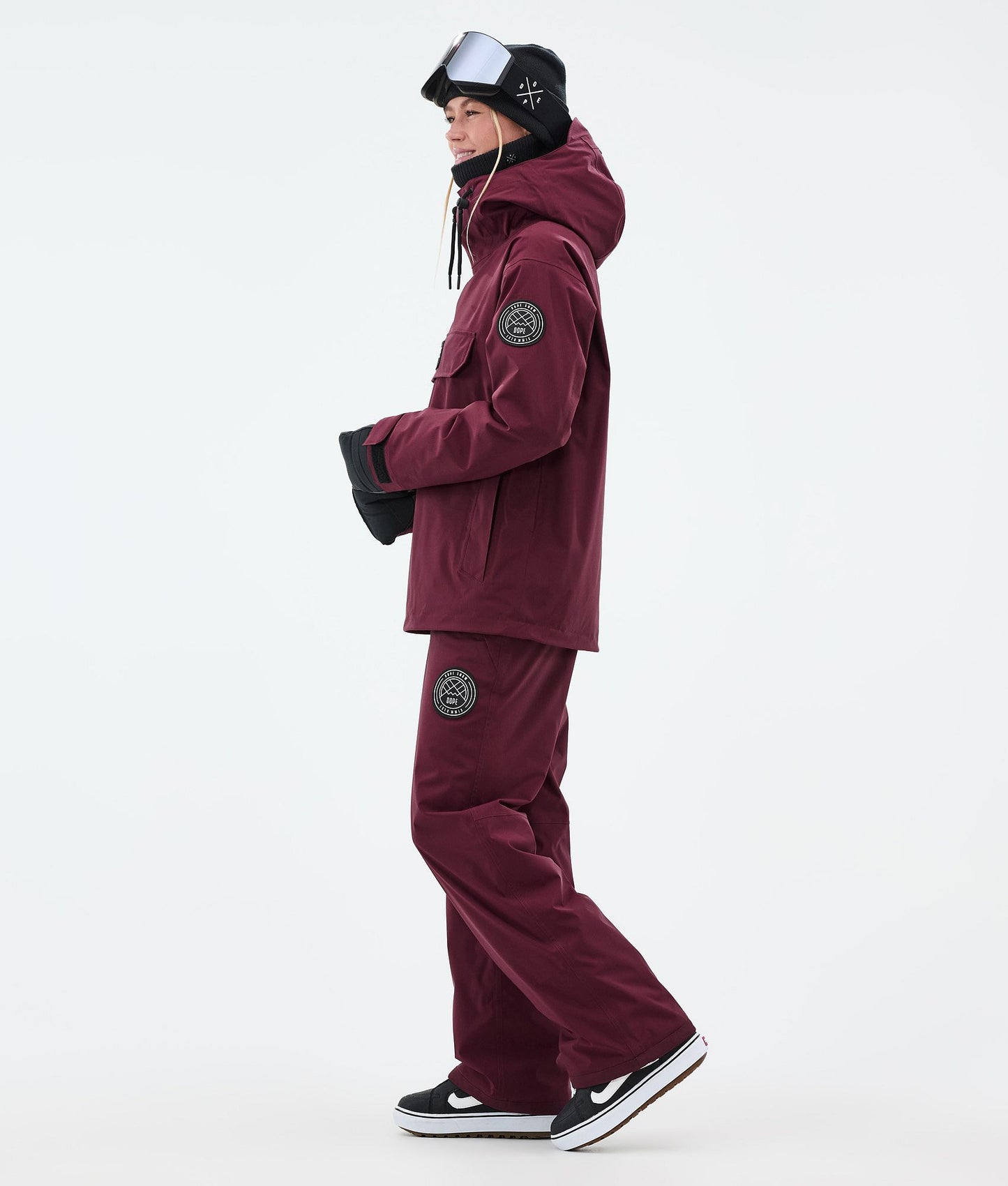Snowboard Jacket For Women Burgundy