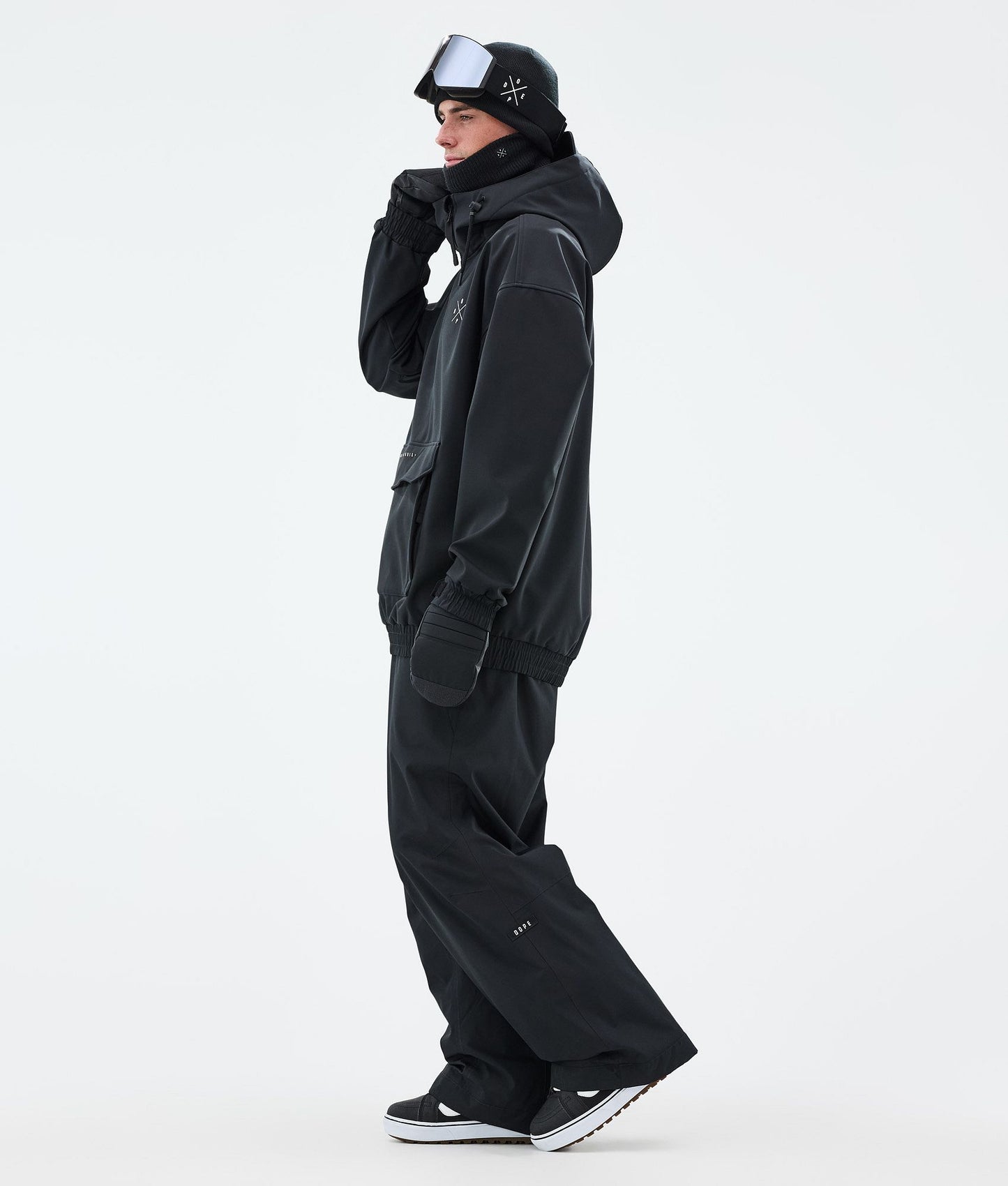 Snowboard Jacket For Men Black