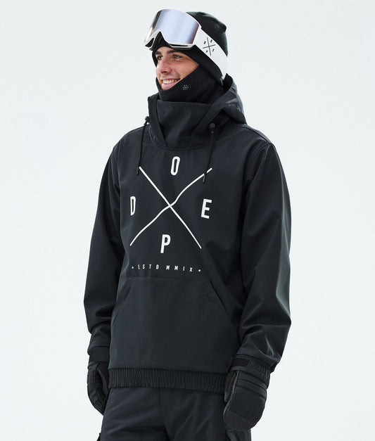 Snowboard Jacket For Men 2X-Up Black