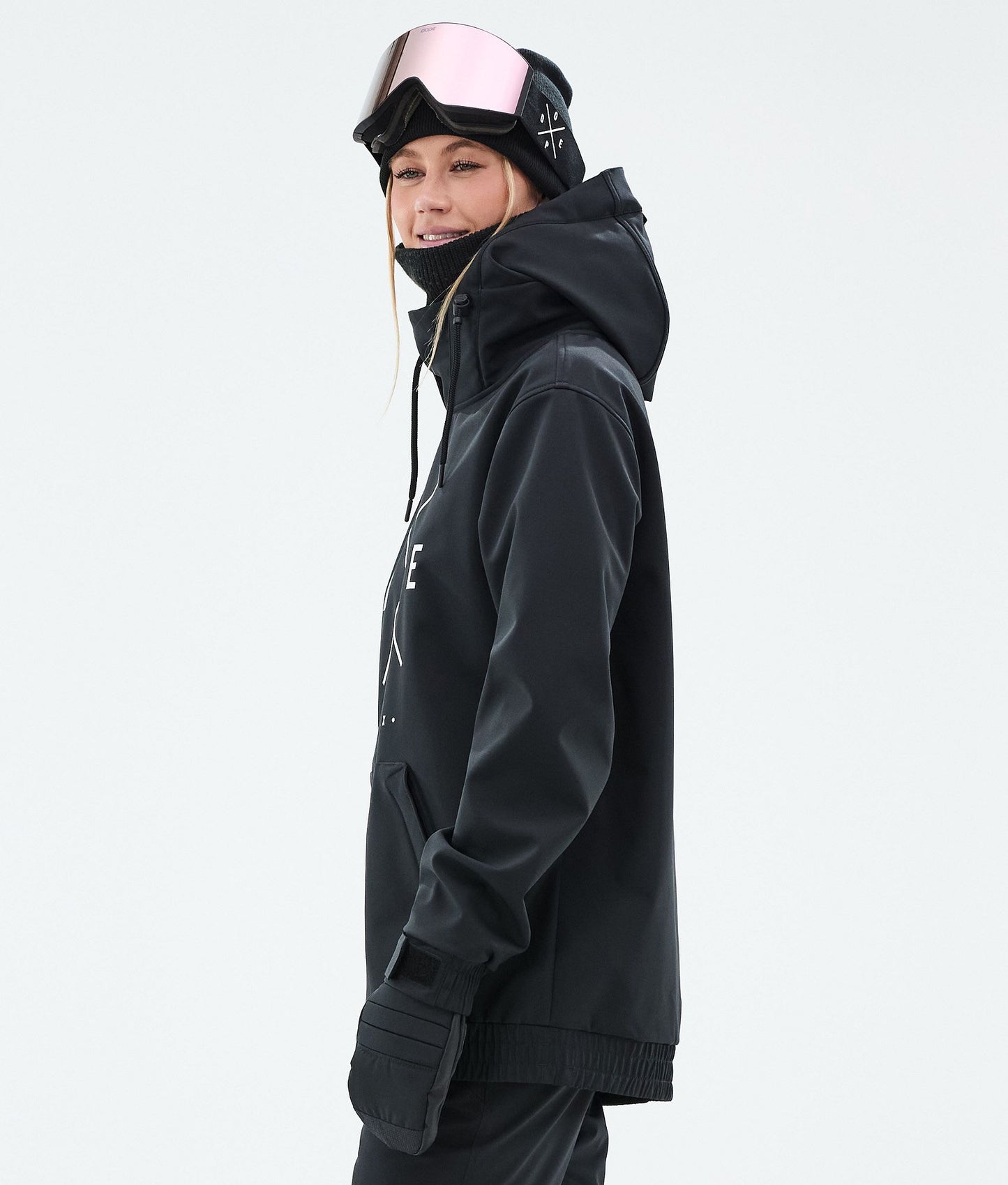 Snowboard Jacket For Women 2X-Up Black