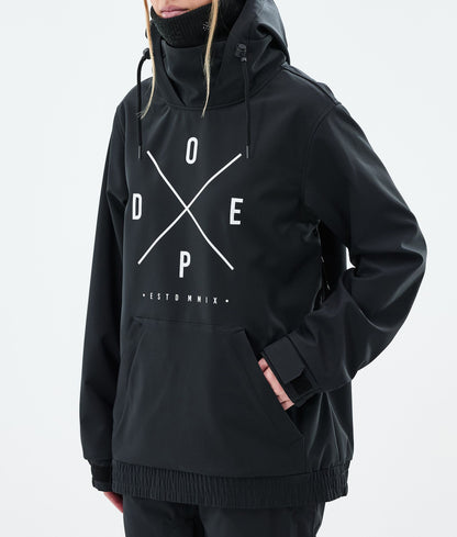 Snowboard Jacket For Women 2X-Up Black