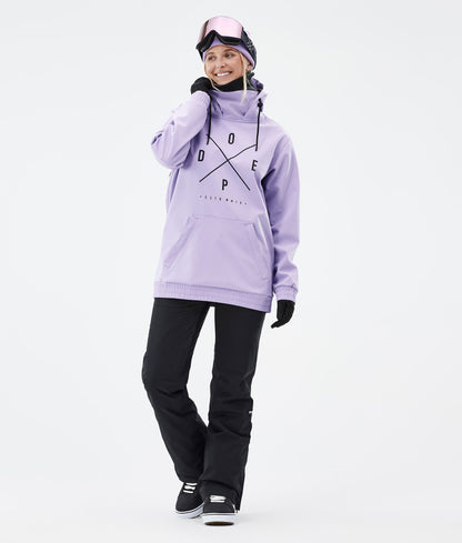 Snowboard Jacket For Women 2X-Up Faded Violet