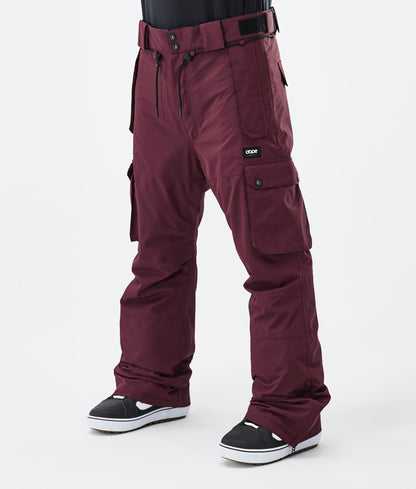 Snowboard Pants For Men Don Burgundy